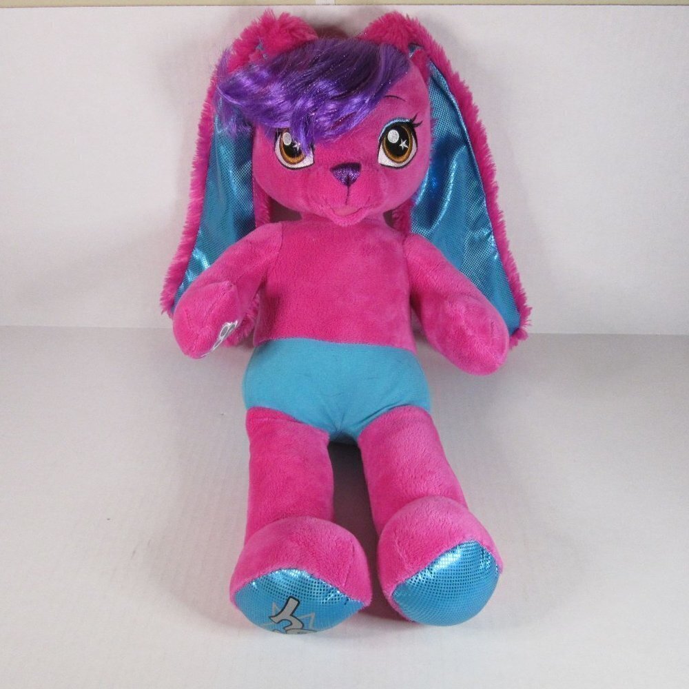Honey Girls Risa Plush Pink Bunny Build A Bear Stuffed Animal